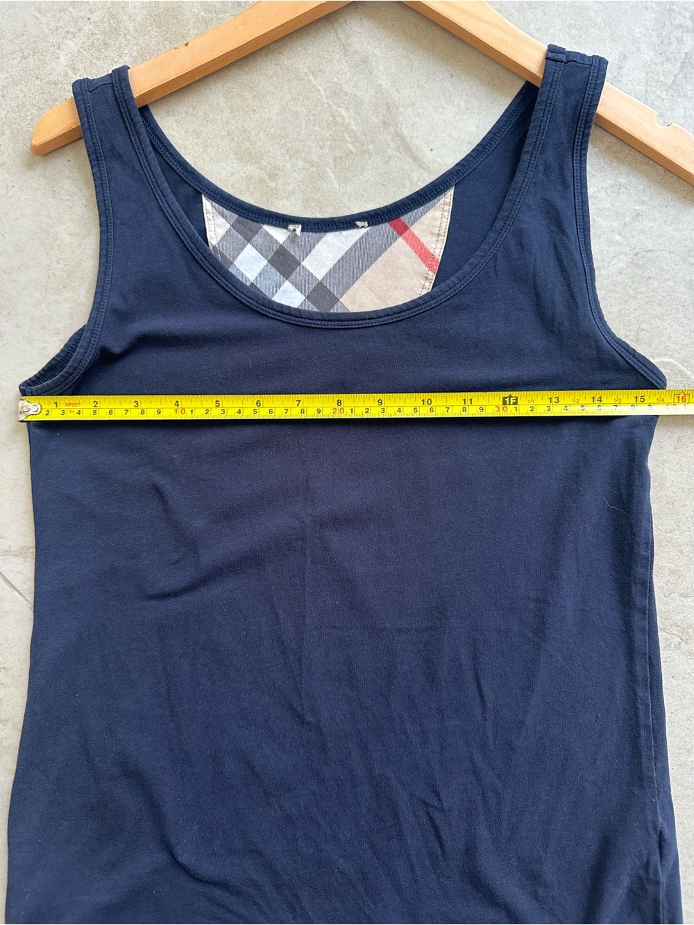 Burberry Tank Top Navy - Picture 6 of 8